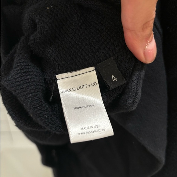 John Elliott Villain Hoodie Size 4 (medium/large) - Picture 2 of 3